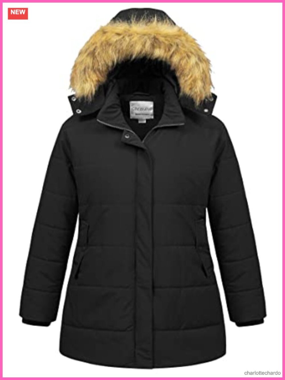 Women's Plus Size Waterproof Long Puffer Parka Warm Thicken Winter Coat